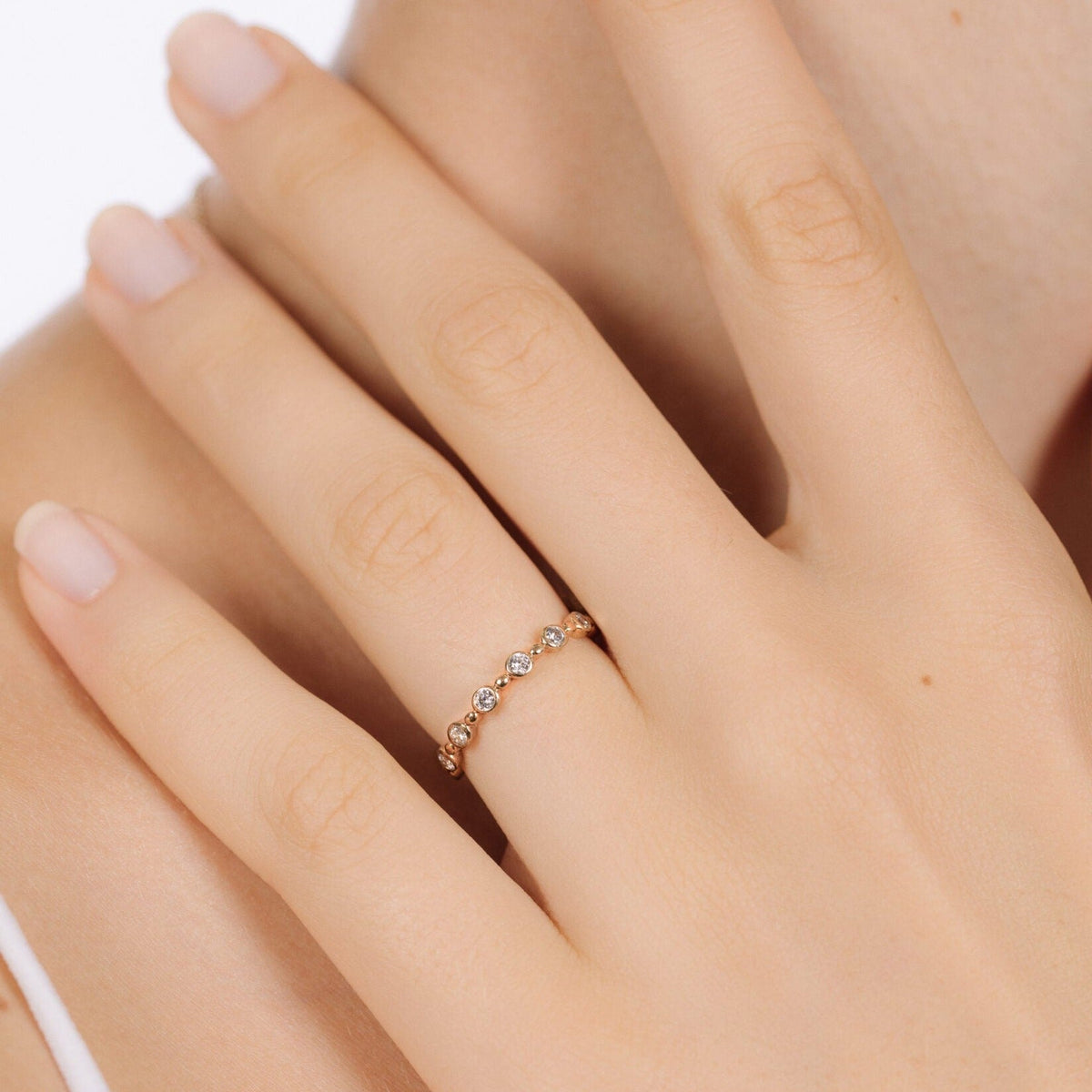 Ciro Rings Stunning Claire Eternity Ring from CIRO Jewelry: 925 Sterling Silver ...