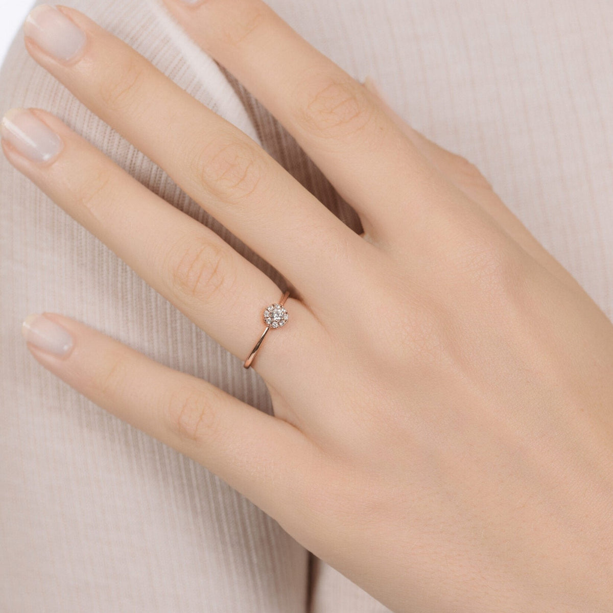 Ciro Rings High-Quality AAA Cubic Zirconia Grace Ring in 925 Sterling Silver ...